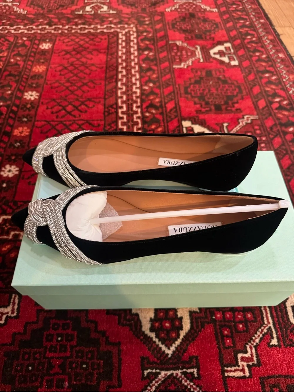 Aquazzura Gatsby Ballet Flats NEW NIB